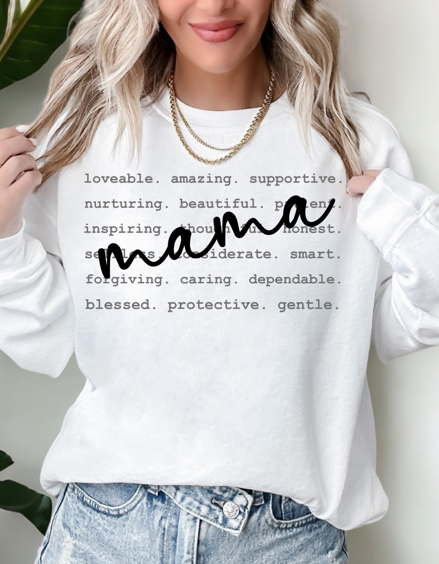 Mama Words Graphic Tee