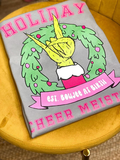 Boujee at Birth - Grinch- Cheer Meister Graphic Tee