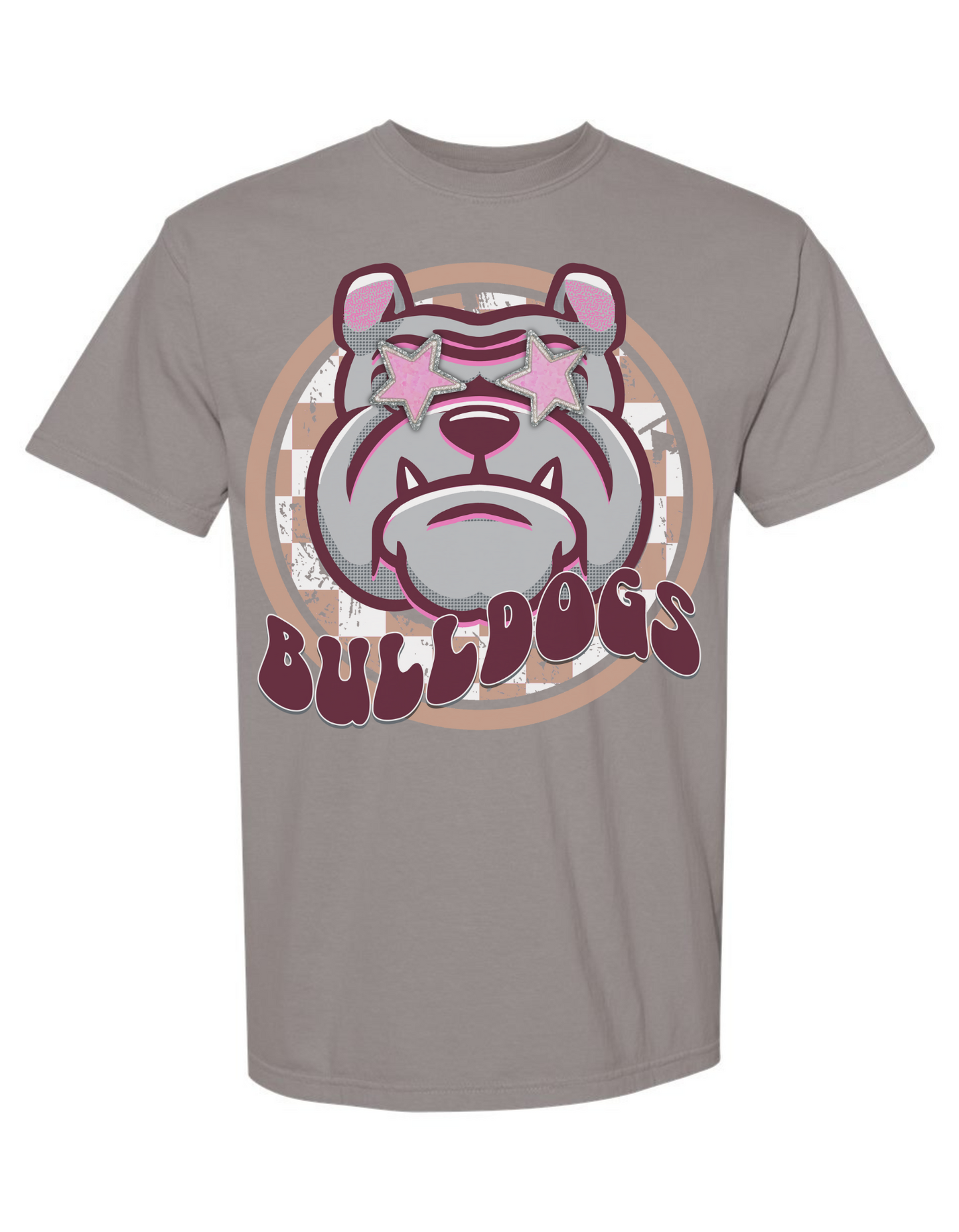 MS BULLDOGS Preppy Mascot