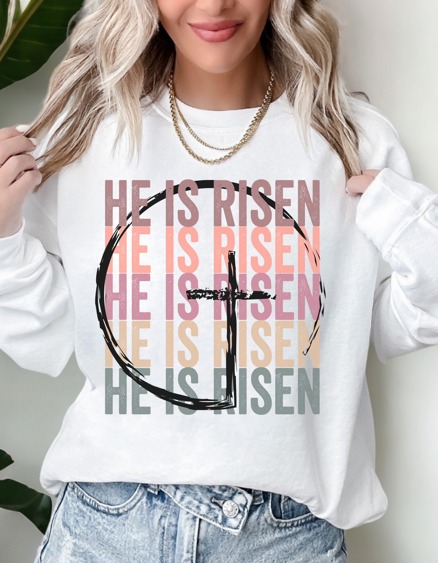 He Is Risen Graphic Tee