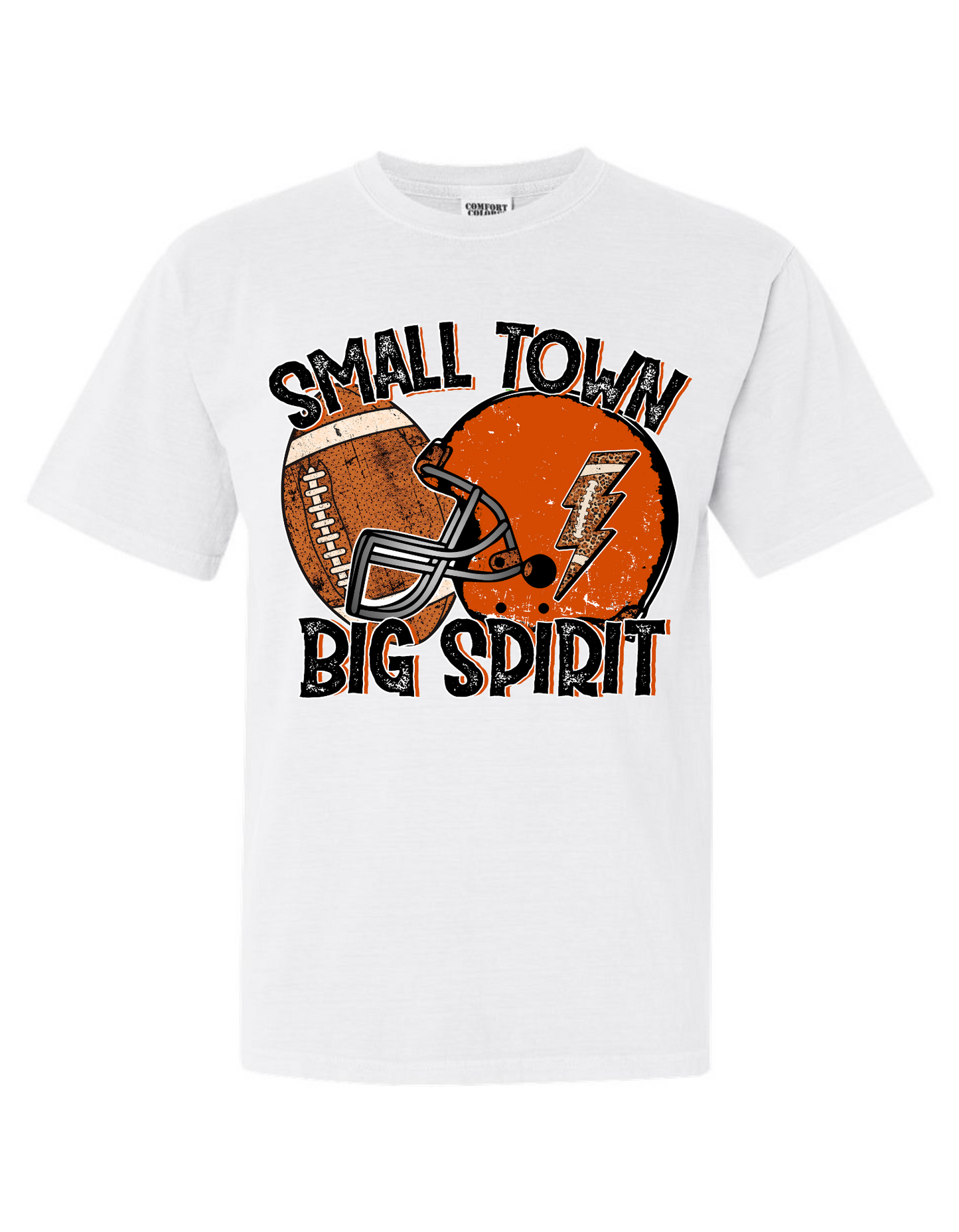 Small Town Big Spirit Tee Custom