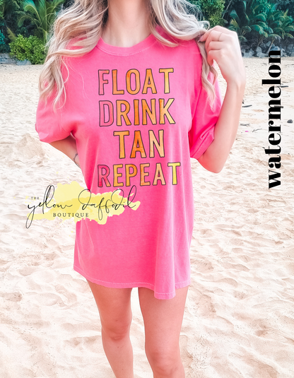 Float, Drink, Tan, Repeat