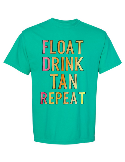 Float, Drink, Tan, Repeat