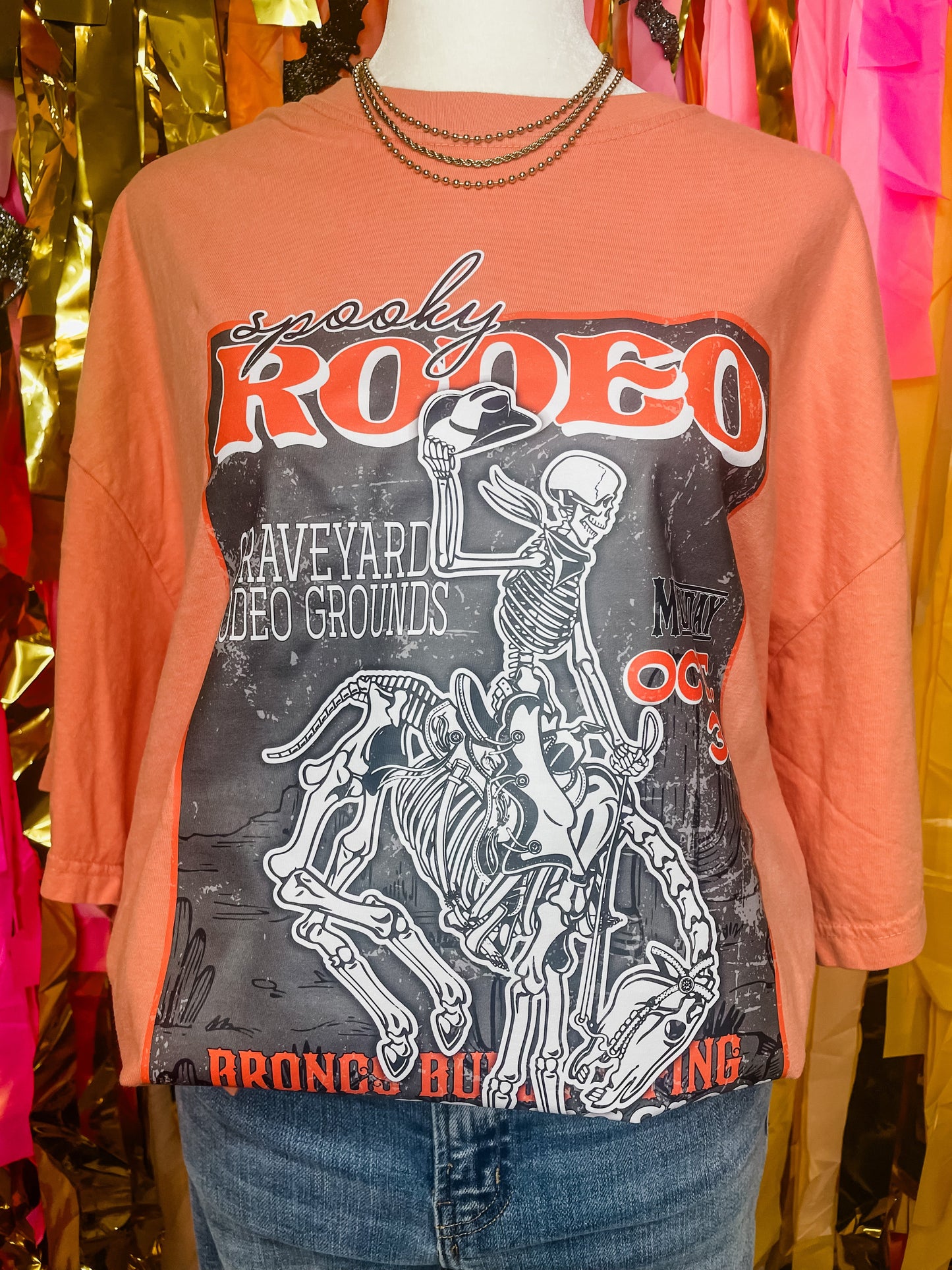 Spooky Rodeo Cowboy Tee