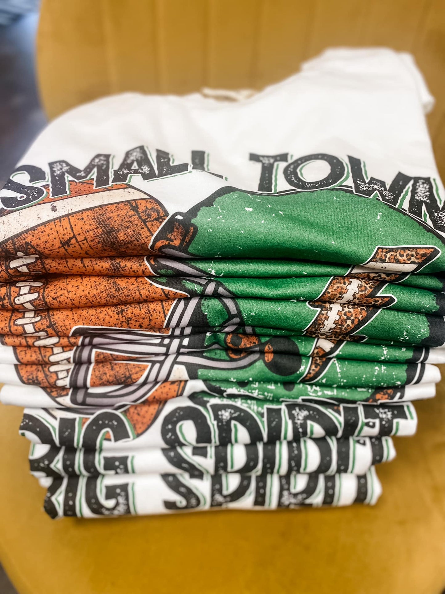 Small Town Big Spirit Tee Custom