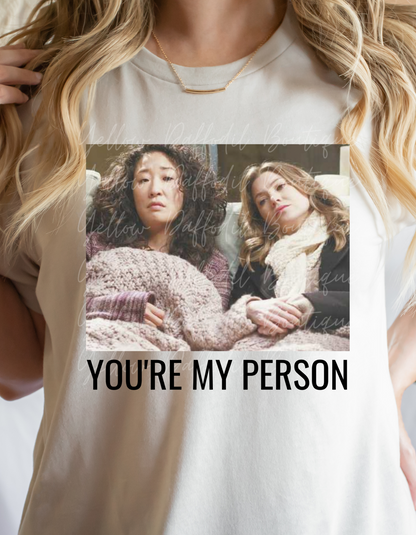 Grey's You're My Person Graphic Tee