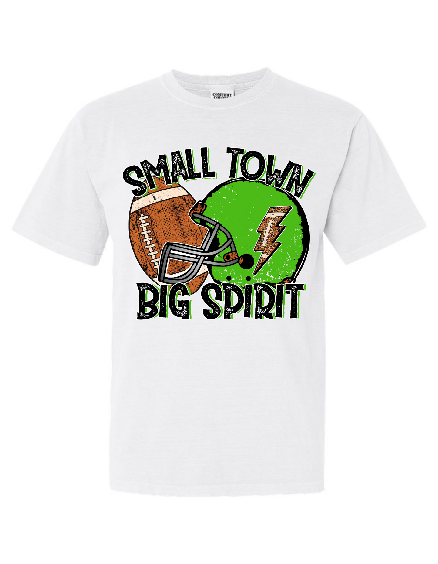 Small Town Big Spirit Tee Custom