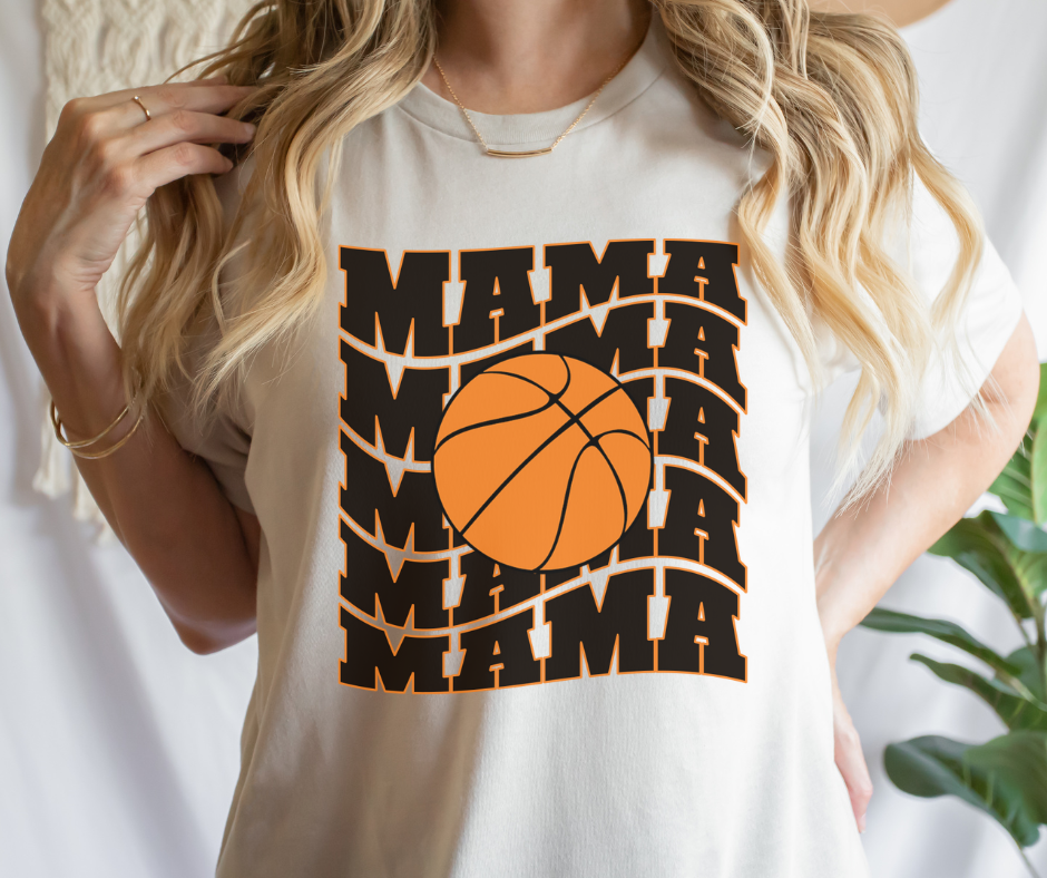 Mama Basketball Tee