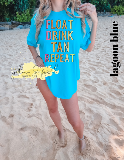 Float, Drink, Tan, Repeat