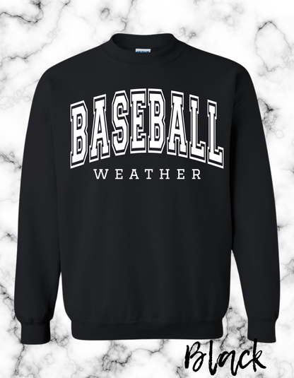 Baseball Weather Graphic