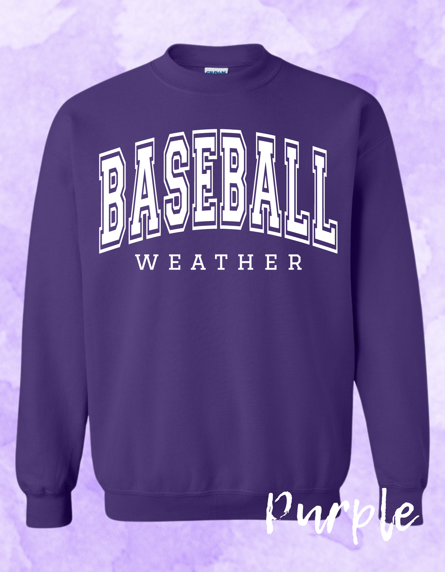 Baseball Weather Graphic