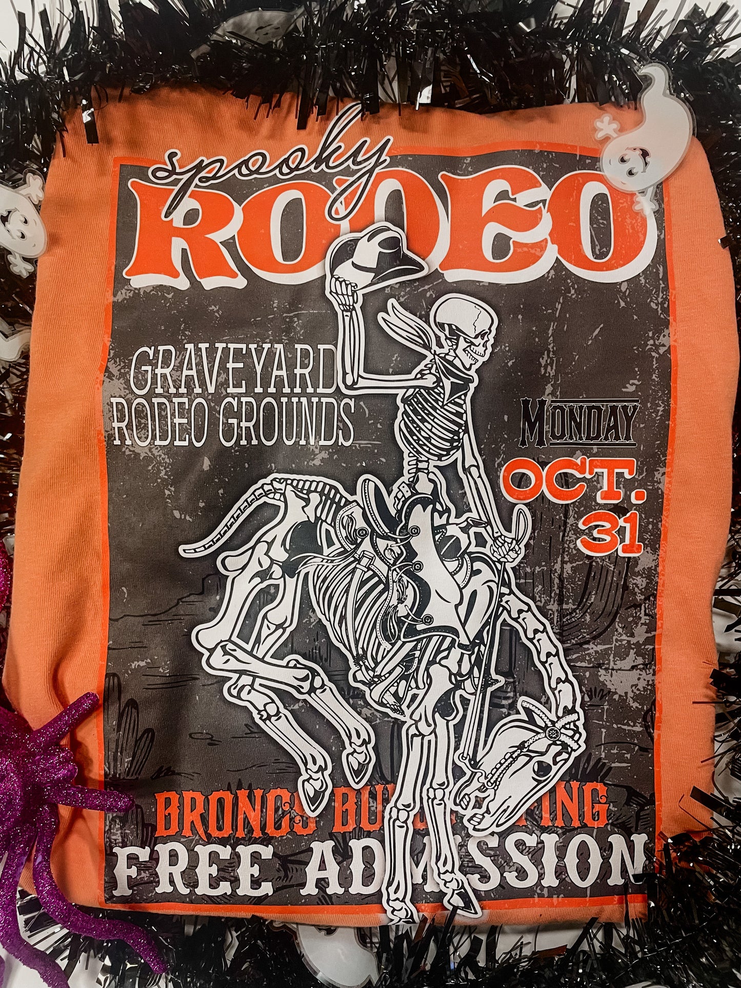 Spooky Rodeo Cowboy Tee