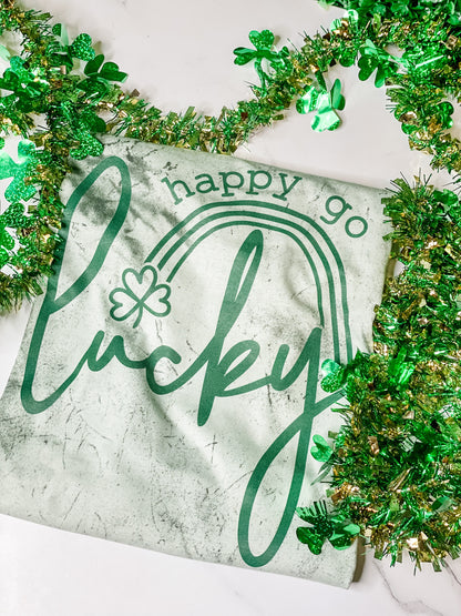 Happy Go Lucky Graphic Tee