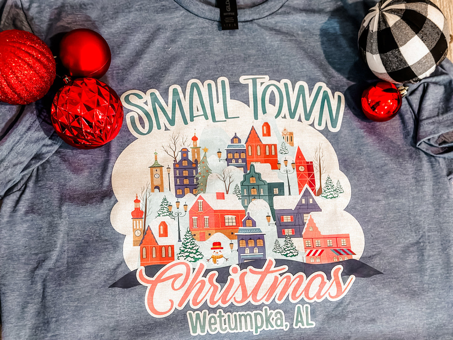 Small Town Christmas Tee