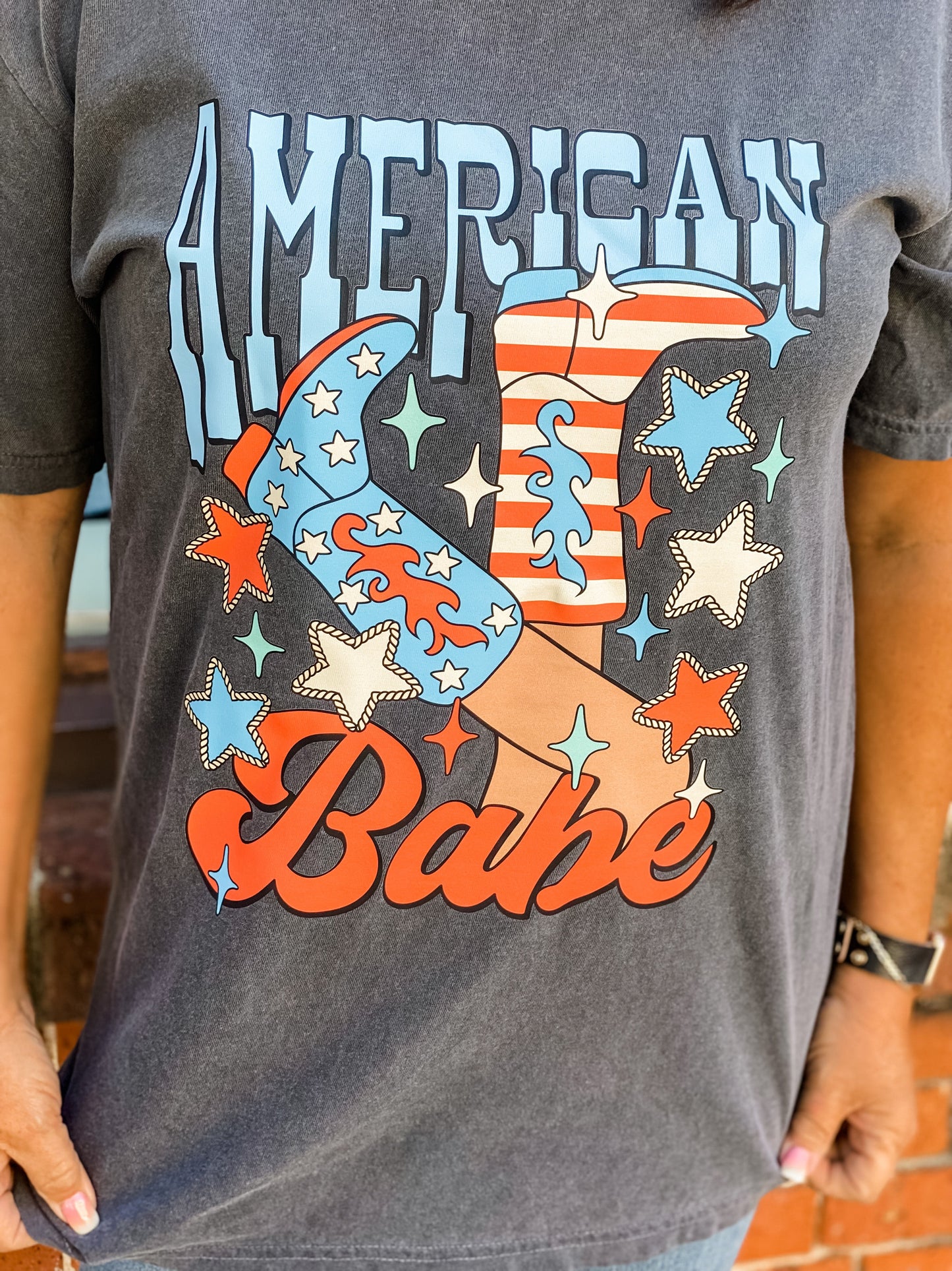 American Babe Graphic Tee