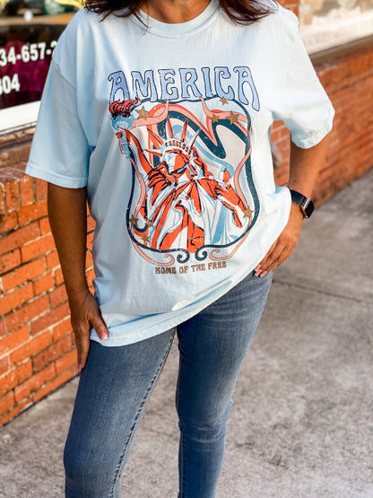 America, Home of the Free Graphic Tee