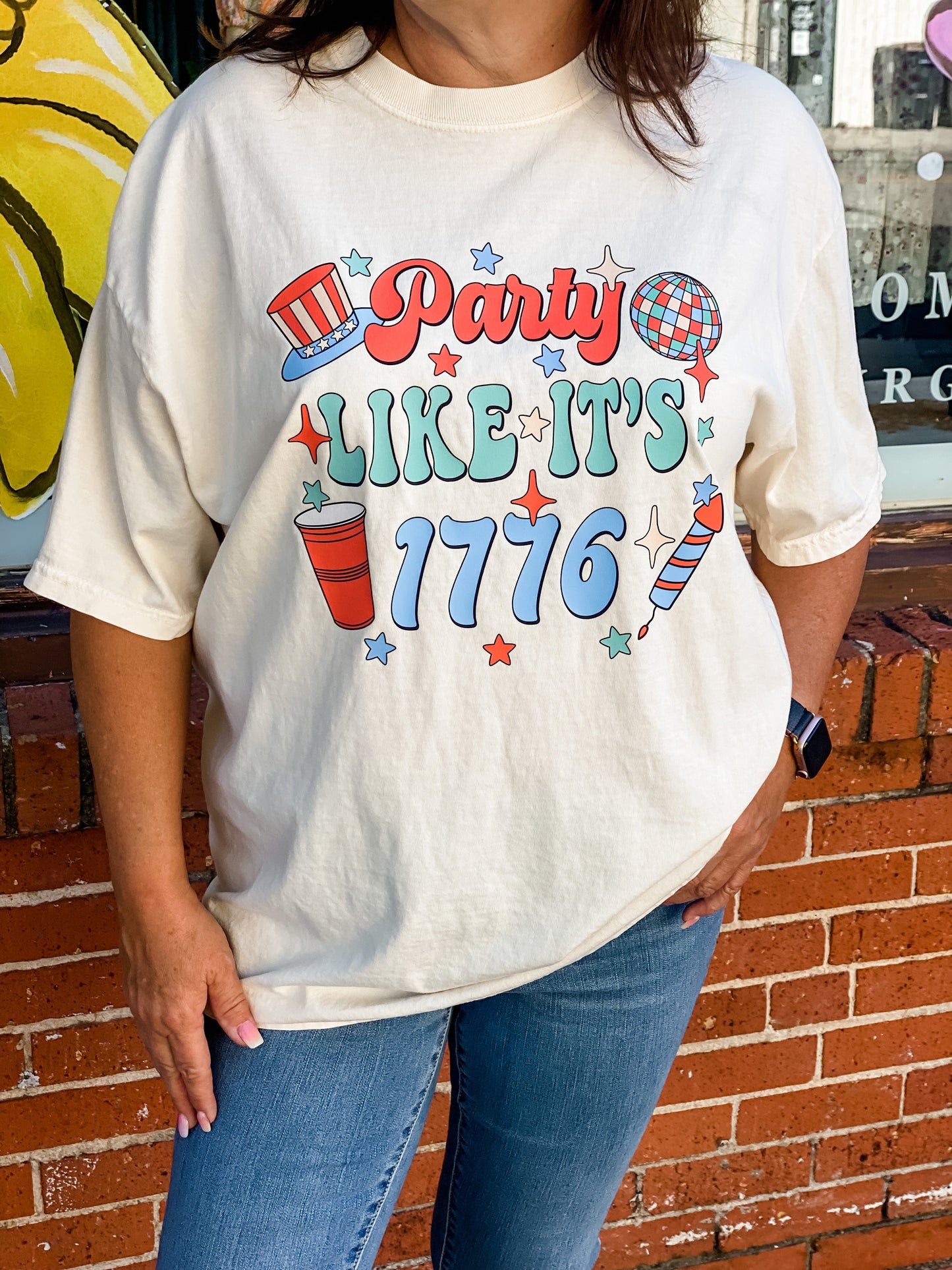 Party Like It's 1776 Graphic Tee