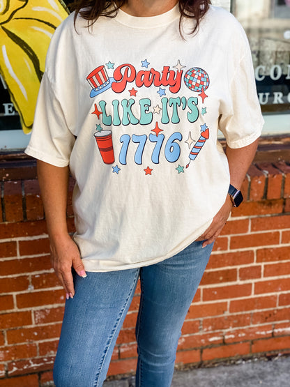 Party Like It's 1776 Graphic Tee