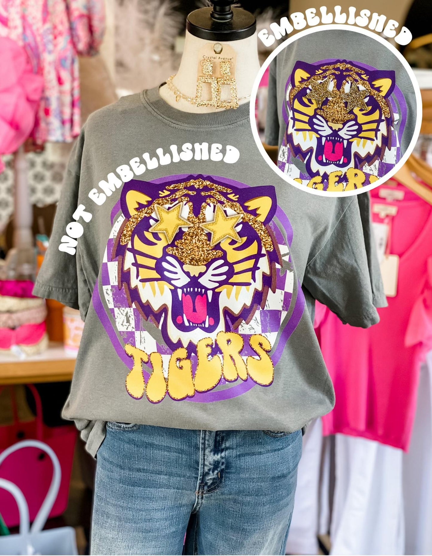 LSU Preppy Mascot