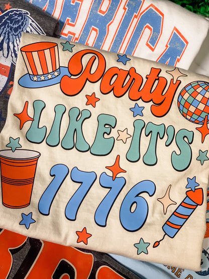 Party Like It's 1776 Graphic Tee