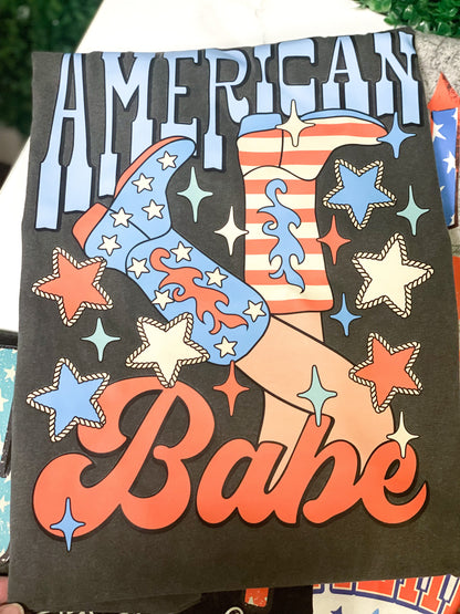 American Babe Graphic Tee