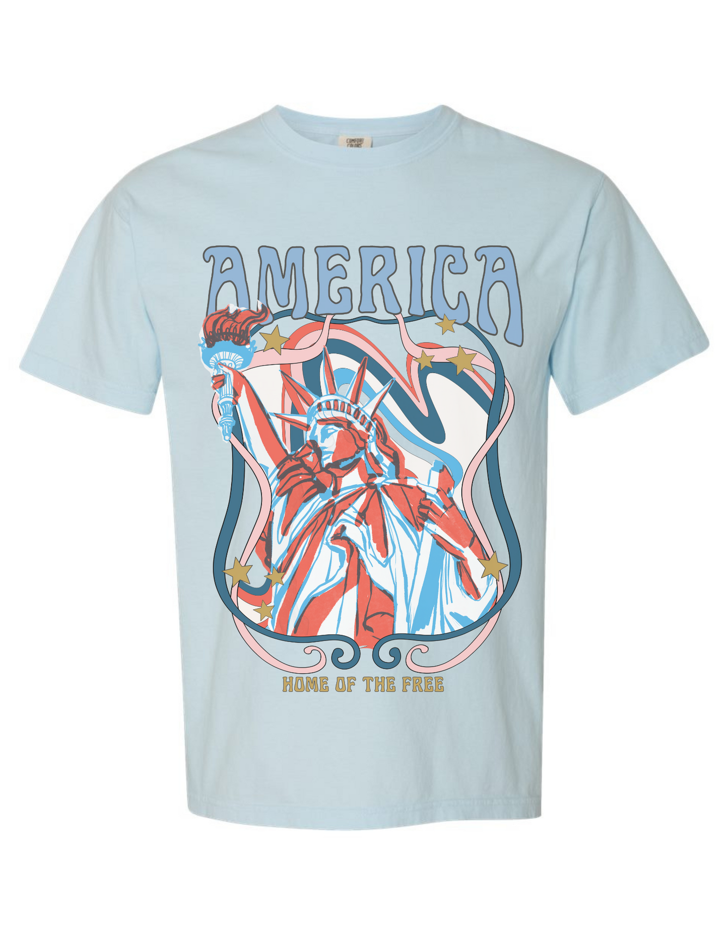 America, Home of the Free Graphic Tee