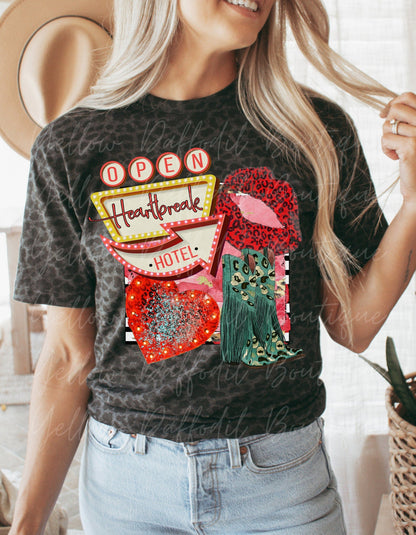 Heartbreak Hotel Valentine Graphic Tee