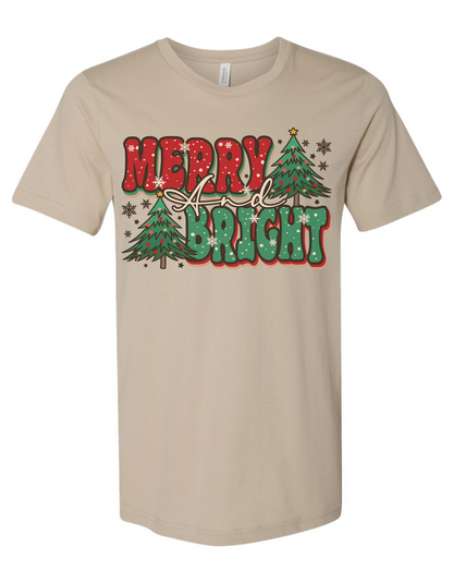 Merry & Bright Graphic Tee