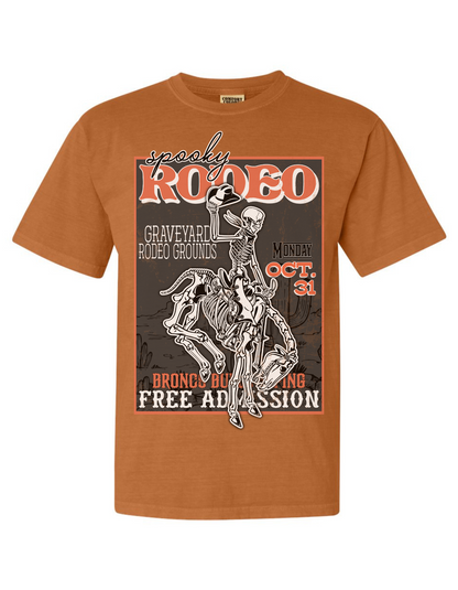 Spooky Rodeo Cowboy Tee