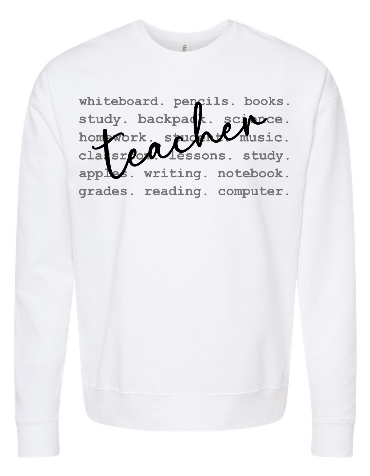 Teacher Words Graphic Tee